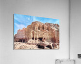 Jordan. Petra archaeological site. The Royal Tombs. Urn Tomb Acrylic Print