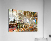 Morocco Marrakesh. Souvenir shop in the old town Acrylic Print