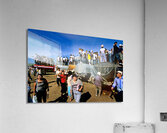 Ulaanbaatar Mongolia. Naadam is a traditional type of festival in Mongolia Acrylic Print