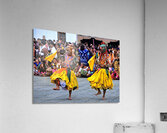 BHUTAN. Thimphu Tsechu Festival Acrylic Print
