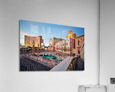 Venetian Hotel at Sunset. Las Vegas Nevada USA Acrylic Print