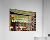 Gordon Ramsay Gourmet Restaurant. Las Vegas Nevada USA Acrylic Print