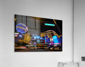 The Strip by night. Las Vegas Nevada USA Acrylic Print
