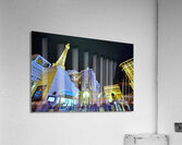 The Strip by night. Las Vegas Nevada USA Acrylic Print