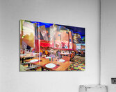 The Shopping Mall and pubs of Caesars Palace Hotel. Las Vegas Nevada USA Acrylic Print