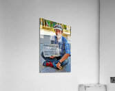 A homeless. Salt Lake City Utah USA Acrylic Print