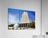 The hedaquarter of the Mormon Church of Jesus Christ the latter day. Salt Lake City Utah USA Acrylic Print