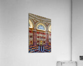 Inside the Library of Congress. The Reading Hall. Washington D.C. Acrylic Print
