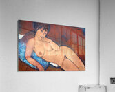Amedeo Modigliani - Nude on a Blue Cushion - 1917 Acrylic Print