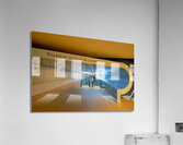 The walkway connecting East and West Buildings of the National Gallery of Art. Washington D.C. Acrylic Print