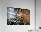 The walkway connecting East and West Buildings of the National Gallery of Art. Washington D.C. Acrylic Print