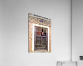 Nepal. Kathmandu. Woman a t a window Acrylic Print