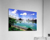 Nepal. Kathmandu. Rani Pokhari Acrylic Print