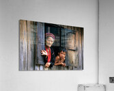 MYANMAR. Life in Kalaw village Acrylic Print
