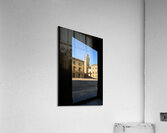 Arezzo Tuscany Italy. Framed view of Palazzo dei Priori Communal Palace Acrylic Print