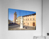 Arezzo Tuscany Italy. Palazzo dei Priori Communal Palace Acrylic Print