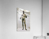 Reggio Calabria. Calabria Italy. The Riace Bronzes at the National Museum of Magna Grecia. Statue B Acrylic Print