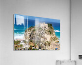 Tropea Calabria Italy. Santa Maria dellIsola Monastery Acrylic Print