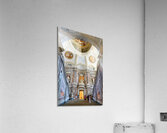 Caserta Campania Italy. The entrance to the Royal Palace and the majestic scalone staircase of honour by Luigi Vanvitelli. Acrylic Print