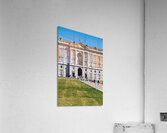 Caserta Campania Italy. The Royal Palace. Visitors approaching the entrance Acrylic Print