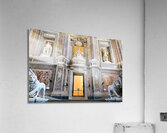 Caserta Campania Italy. The majestic entrance to the Royal Palace Acrylic Print