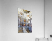Caserta Campania Italy. The scalone staircase of honour by Luigi Vanvitelli at the Royal Palace Acrylic Print