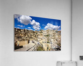 Matera Basilicata Italy. Cityscape. I sassi di Matera Acrylic Print