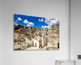 Matera Basilicata Italy. Cityscape. I sassi di Matera Acrylic Print