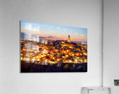 Matera Basilicata Italy. Cityscape. I sassi di Matera at sunset Acrylic Print