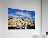 Matera Basilicata Italy. Cityscape. I sassi di Matera Acrylic Print