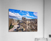 Matera Basilicata Italy. Saint Peter Caveoso Church Acrylic Print