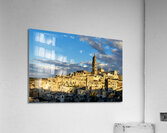 Matera Basilicata Italy. Cityscape. I sassi di Matera Acrylic Print