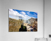 Matera Basilicata Italy. Saint Peter Caveoso Church Acrylic Print