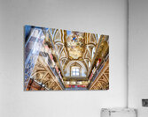 Naples Campania Italy. The Sacred Relics Chamber the “Treasure Chamber” in San Domenico Maggiore a Gothic Roman Catholic church and monastery Acrylic Print