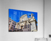 Naples Campania Italy. San Paolo Maggiore is a basilica church in Naples Acrylic Print