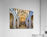 Naples Campania Italy. The Certosa di San Martino Charterhouse of St. Martin is a former monastery complex now a museum Acrylic Print