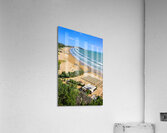 Vieste Gargano. Apulia Puglia Italy. The beach Acrylic Print