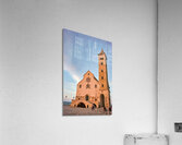 Apulia Puglia Italy. Trani. Basilica Cattedrale Beata Maria Vergine Assunta dedicated to Saint Nicholas at dusk Acrylic Print