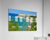 Apulia Puglia Gargano Italy. Elevated view of Peschici Acrylic Print