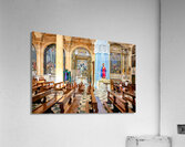 Salento. Apulia Puglia Italy. Gallipoli. The cathedral Acrylic Print