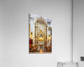 Apulia Puglia Salento Italy. Lecce. Santa Chiara church Acrylic Print
