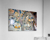 Salento. Apulia Puglia Italy. Galatina. Santa Caterina dAlessandria church. Frescoes by Francesco dArezzo Acrylic Print