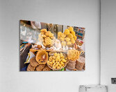 Salento. Apulia Puglia Italy. Gallipoli. Natural sea sponges Acrylic Print