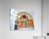 Salento. Apulia Puglia Italy. Galatina. Santa Caterina dAlessandria church. Frescoes in the cloister Acrylic Print