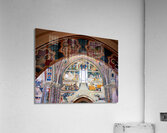 Salento. Apulia Puglia Italy. Galatina. Santa Caterina dAlessandria church. Frescoes by Francesco dArezzo Acrylic Print