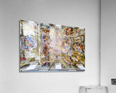 Rome Lazio Italy. The Church of St. Ignatius of Loyola at Campus Martius. Andrea Pozzos painted ceiling Acrylic Print