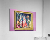 Rome Lazio Italy. The Galleria Nazionale dArte Antica or National Gallery of Ancient Art an art museum in Palazzo Barberini. Mystical Marriage of St. Catherine by Lorenzo Lotto Acrylic Print