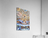 Rome Lazio Italy. The Vatican Museums in Vatican City. Raphael rooms frescoes Acrylic Print