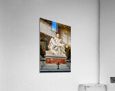 Rome Lazio Italy. Saint Peters Basilica in Saint Peters Square. The Pietà by Michelangelo Acrylic Print