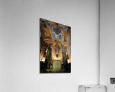 Interior View of the Central Aisle Domes of the Cappella di San Cataldo in Palermo Italy Acrylic Print